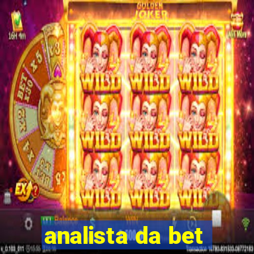 analista da bet